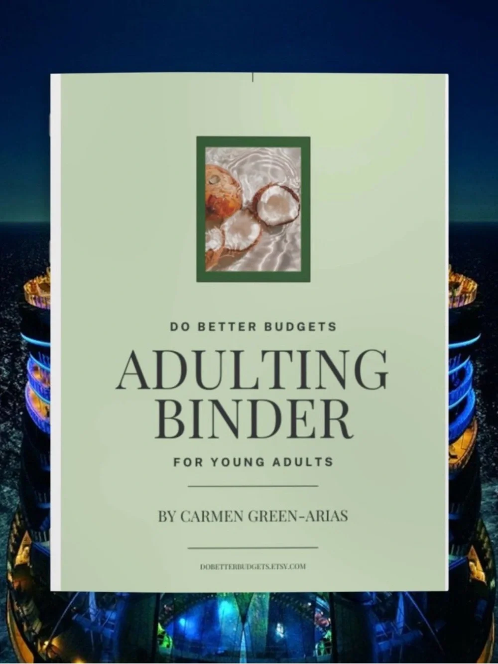 Adulting Binder - Mint Green Budget Planner